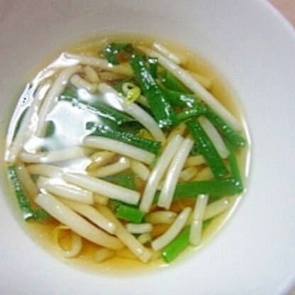 あっさり中華風スープ